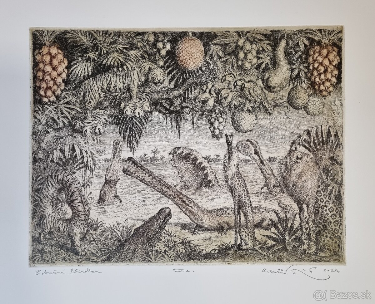 Predám grafické práce Petra Kľúčika. - 11