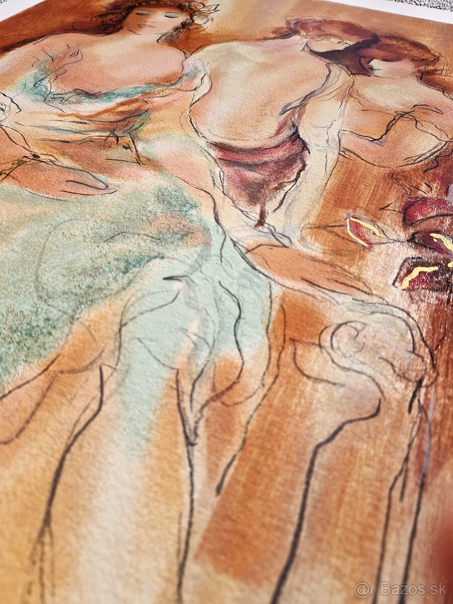 BATIA MAGAL - (podpísané a očíslované), Serigrafia - 11