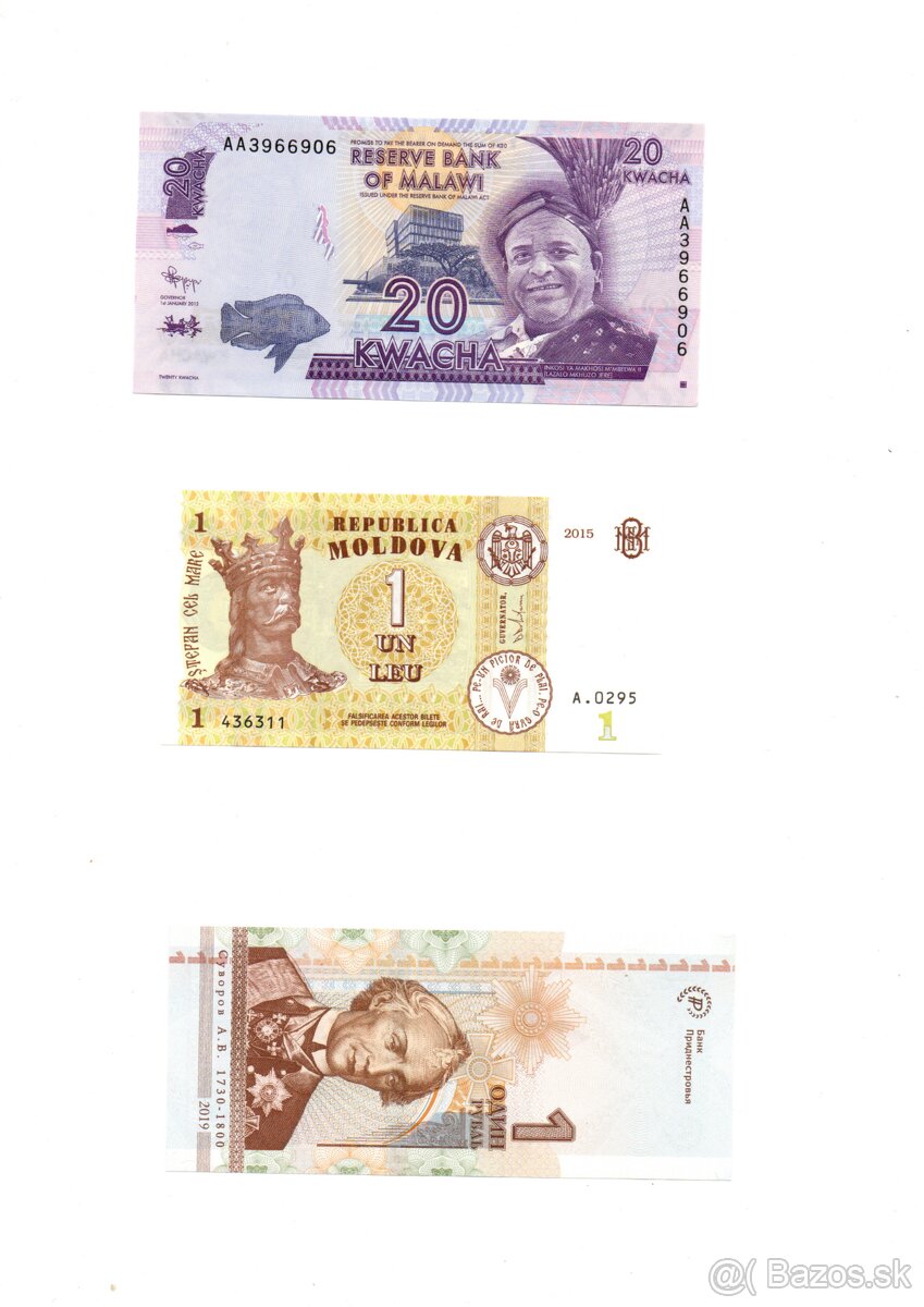 Bankovky zo Sveta - 11