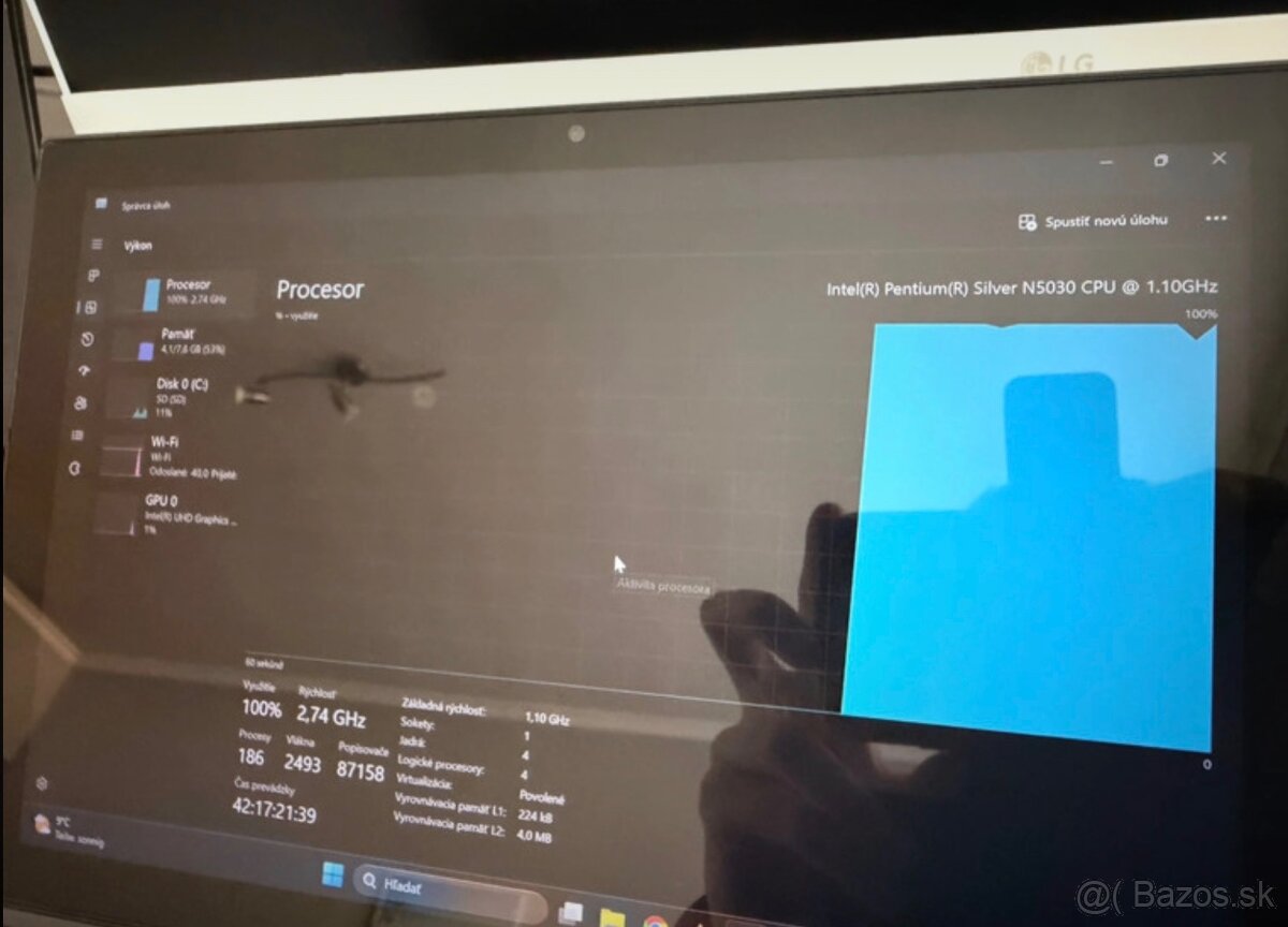 Predám tablet Lenovo IdeaPad Duet 3 10IGL5-LTE SIM verzia - 11