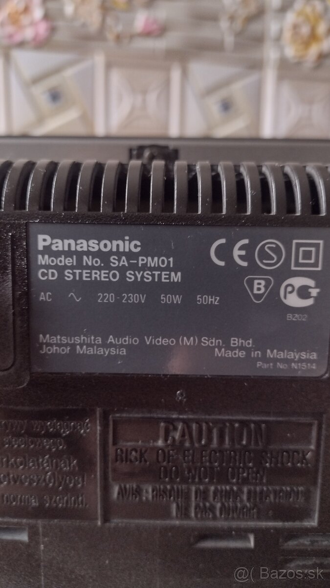 Predám Hi-fi systém Panasonic cena 70 . - 11