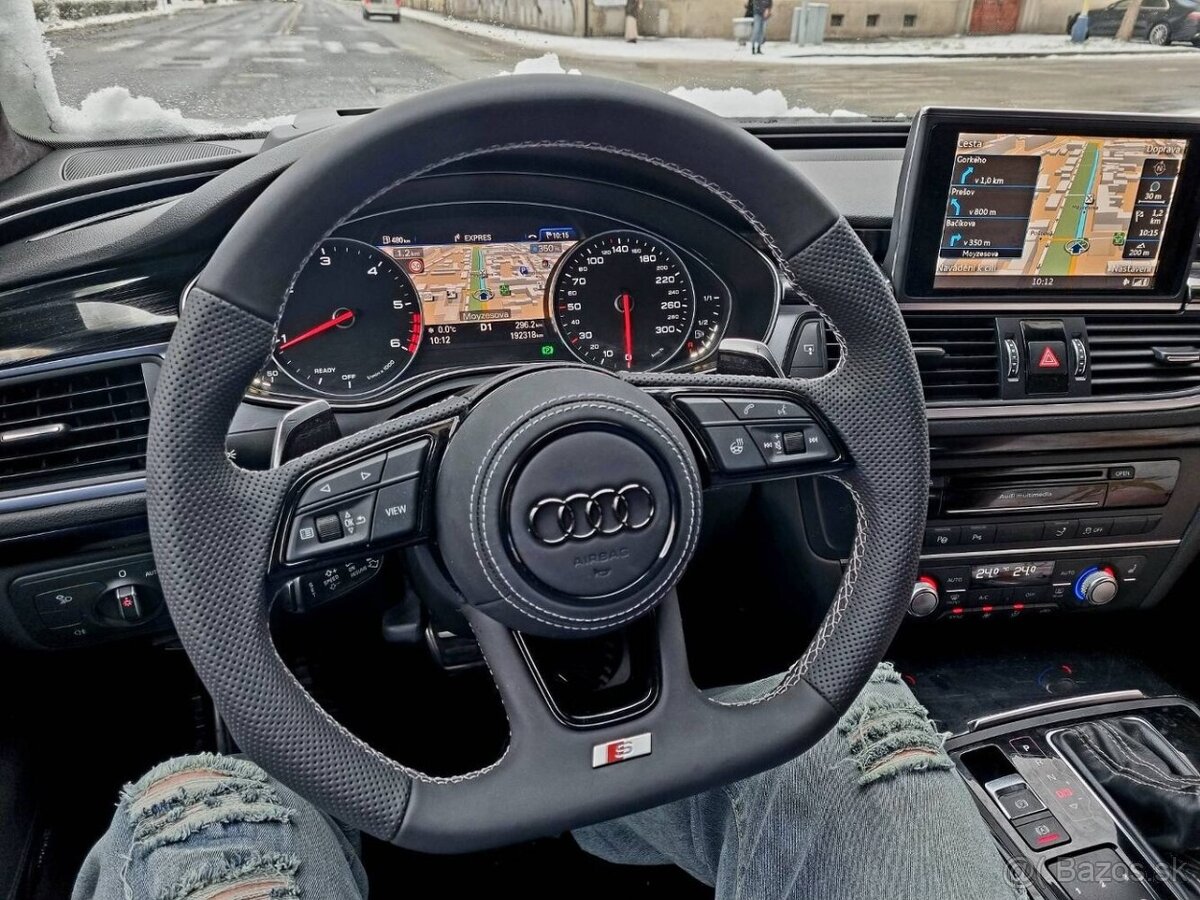 AUDI MULTIFUNKCNY VOLANT ZKOSENY s airbagom a padlami - 11