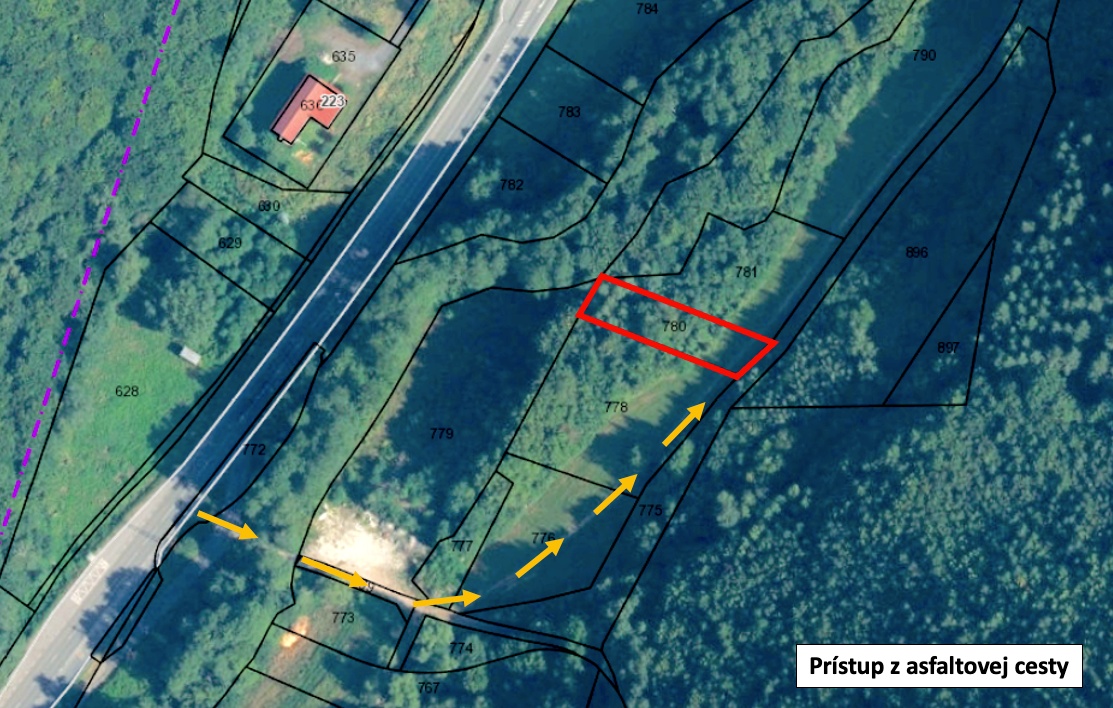Bartošova Lehôtka – 700 m2 POZEMOK pri lese na chatku - 11