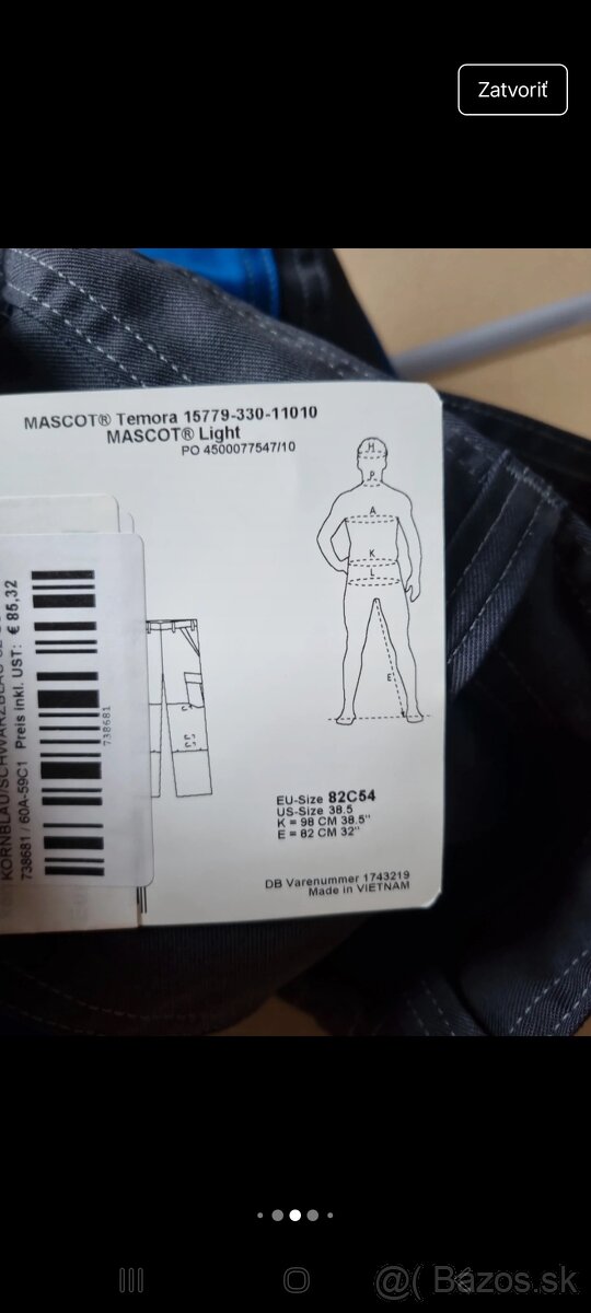 Pracovné rukavice Mascot - 11