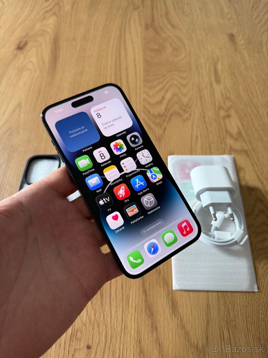 iPhone 14 Pro Max 128 gb Space black v záruke +prislušenstvo - 11