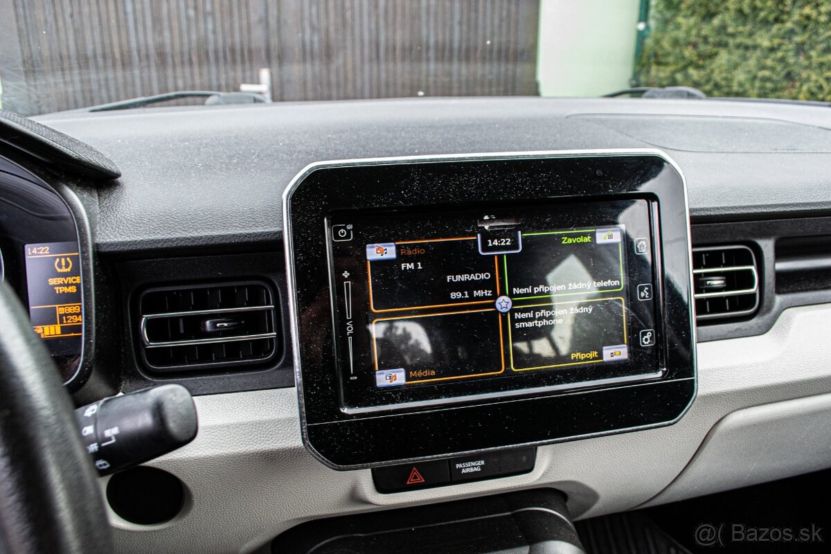 Suzuki Ignis 1.2 66kW 2017 SK Auto 1.majiteľ - 11