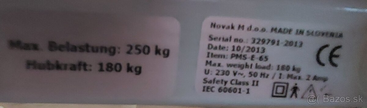 Elektrické masážne lehátko - 11