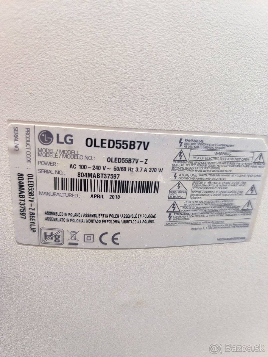 Lg OLED55B7V Smart TV - 11
