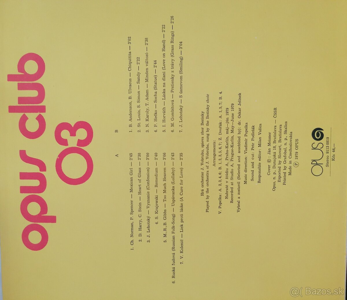 LP Platne par kusov - 11