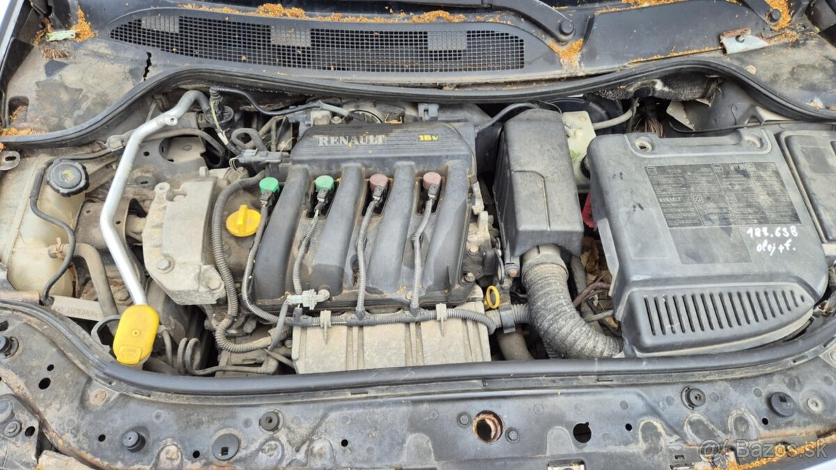 Renault Megane II 1,4I 72kw kód motora: K4JD4 - 11