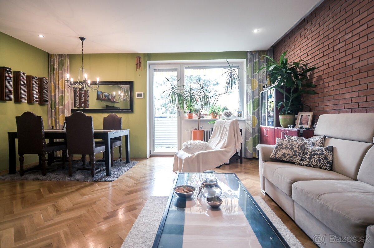 Svetlý 3-izbový byt s 2 loggiami a garážou v BA III, Kramáre - 11