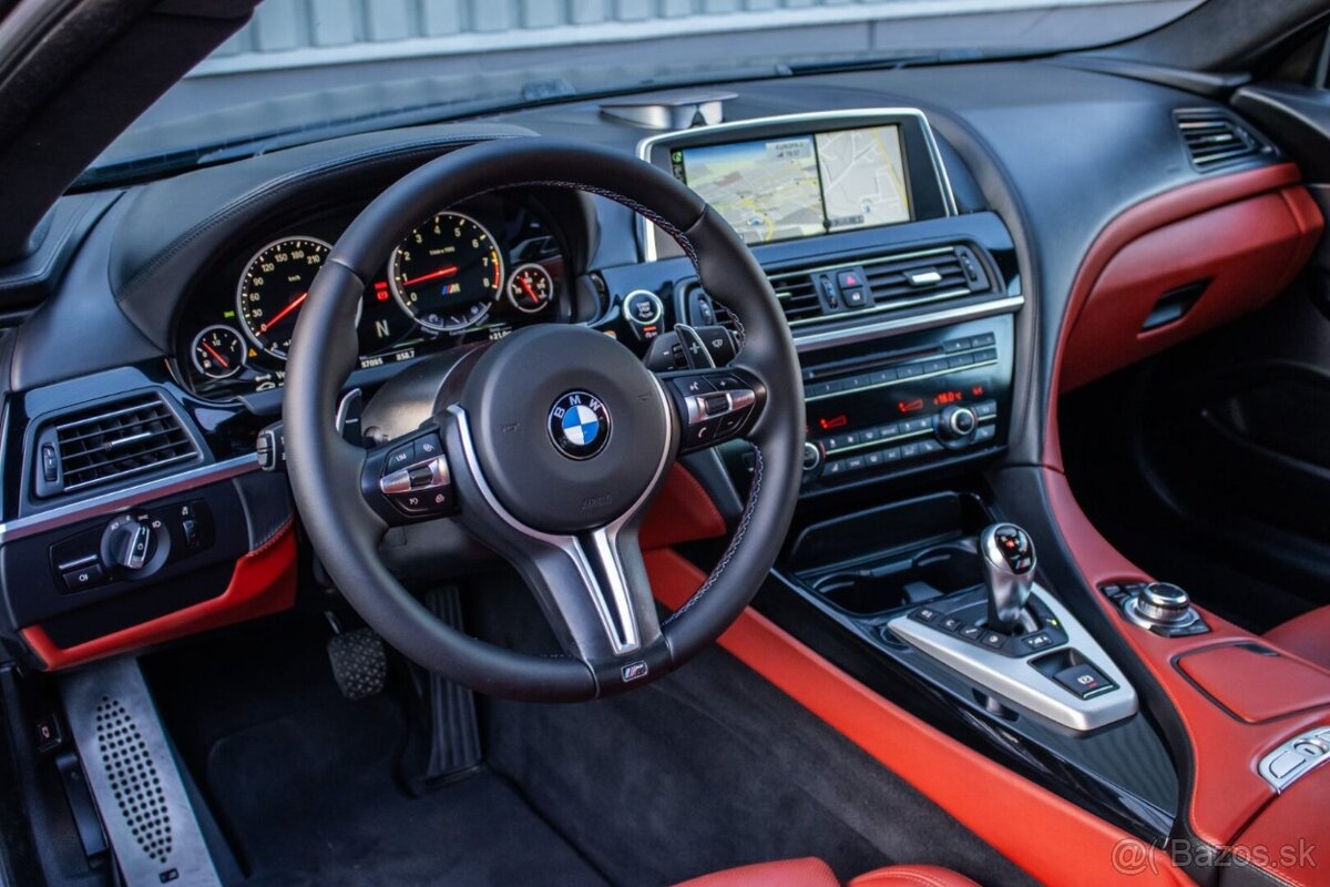 BMW M6 / Bang&O / Kam / Výhrev-Ventil /Alcantara/Full servis - 11