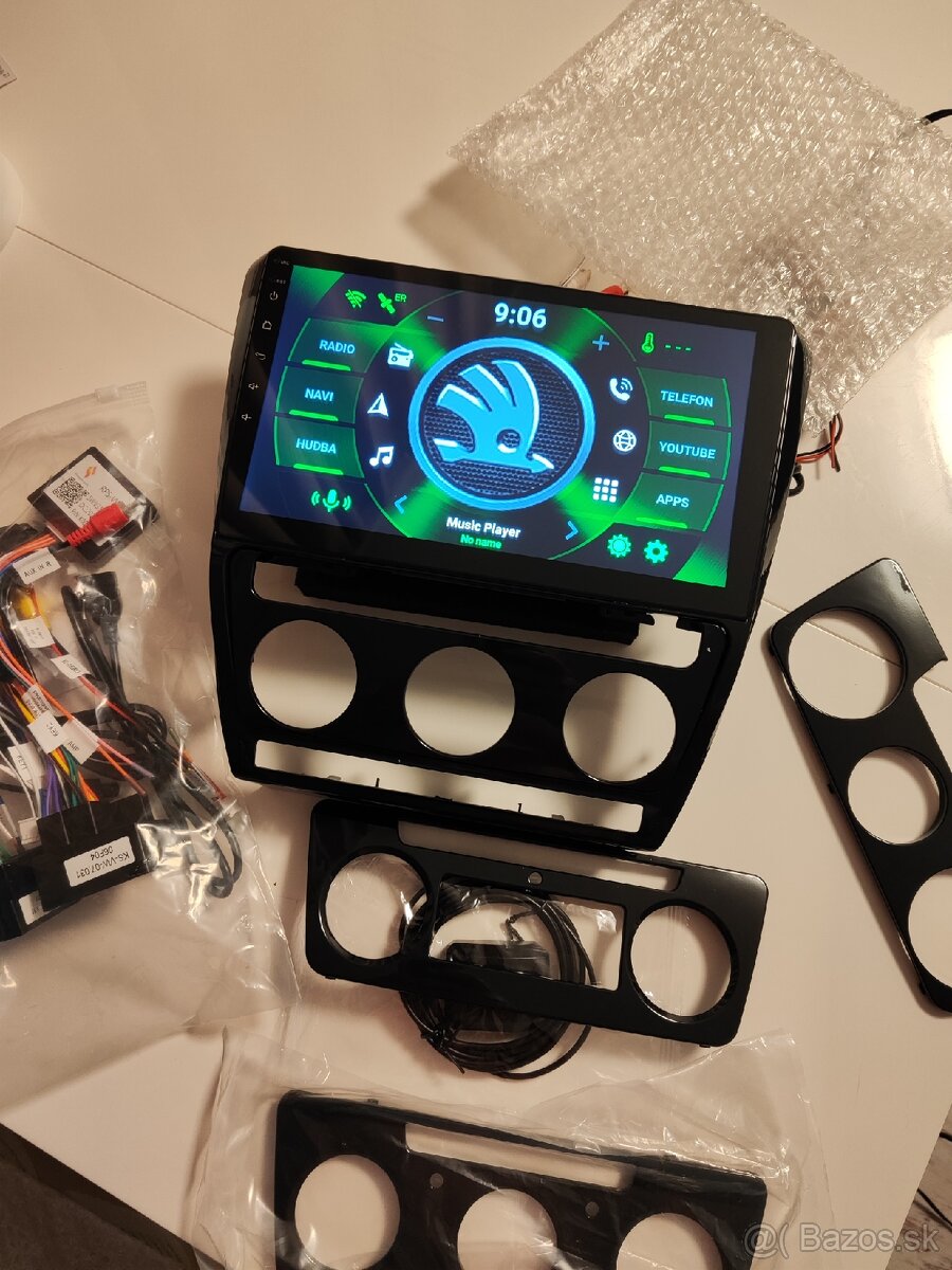 android 2 din autoradio dotykove do skoda, volkswagen - 11