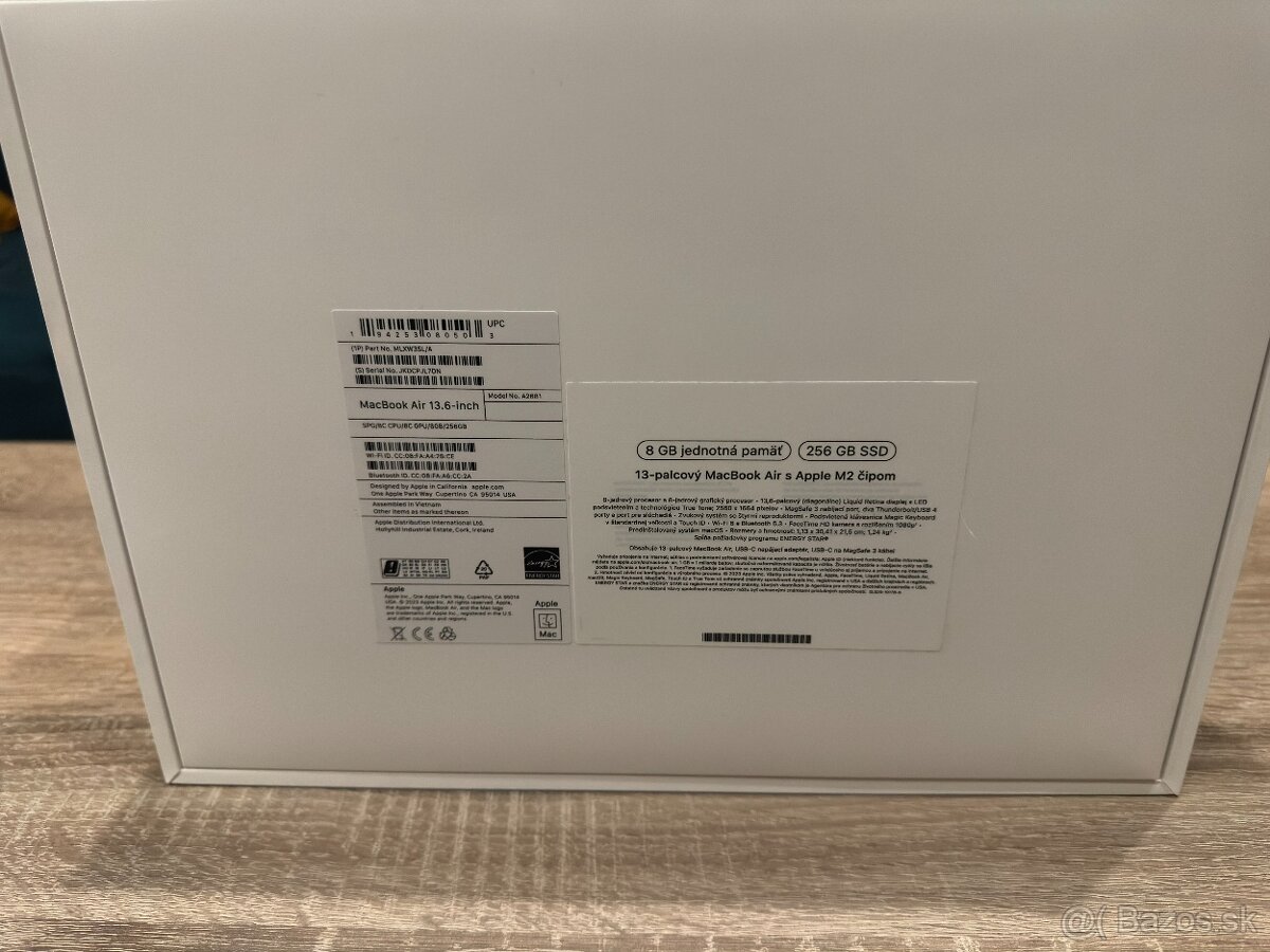 Macbook Air M2 13,6" 256GB 2022 SK space grey - 11