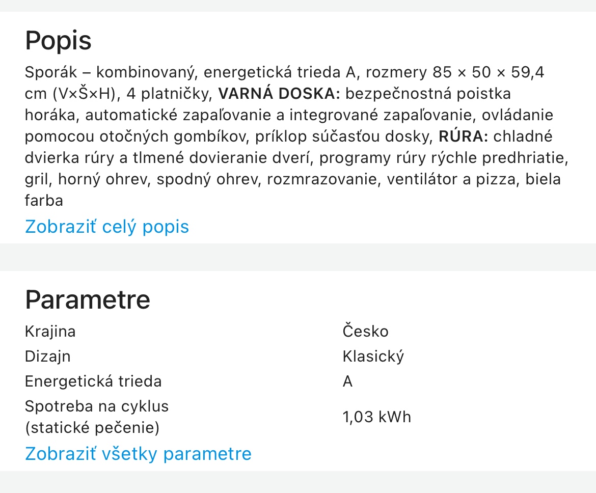 Kombinovaný sporák Gorenje - 11