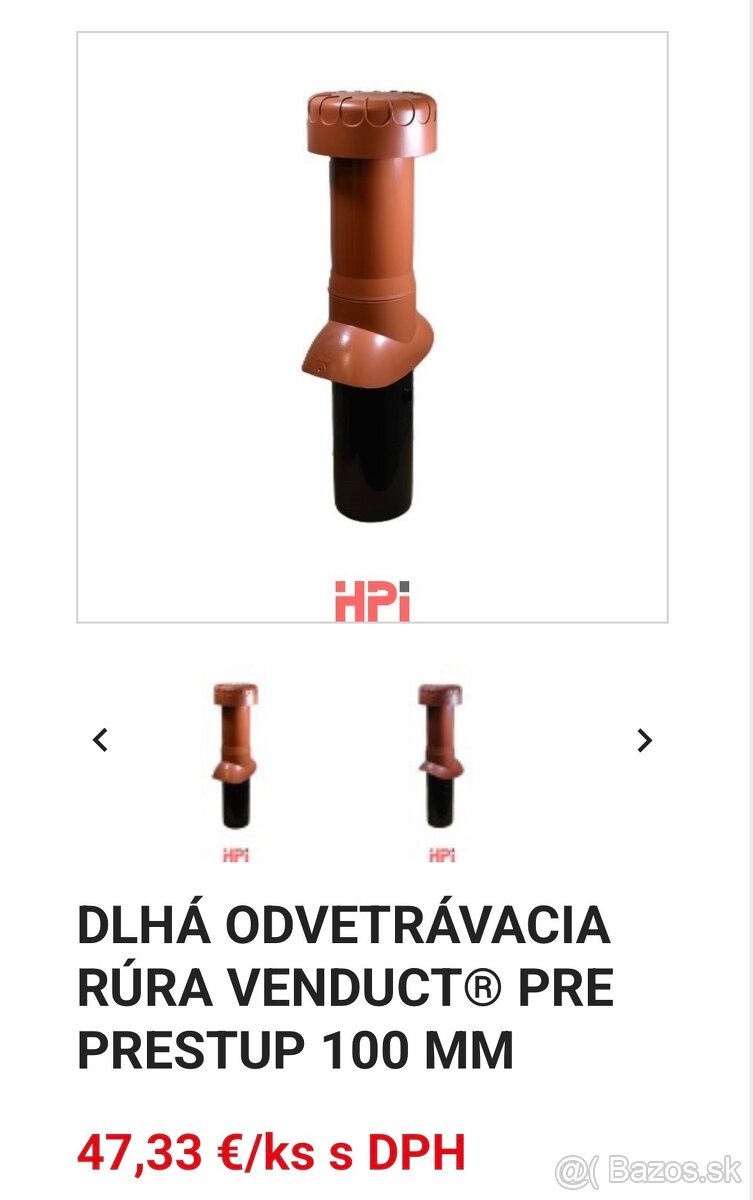 Odvetravacia hlavica - 11