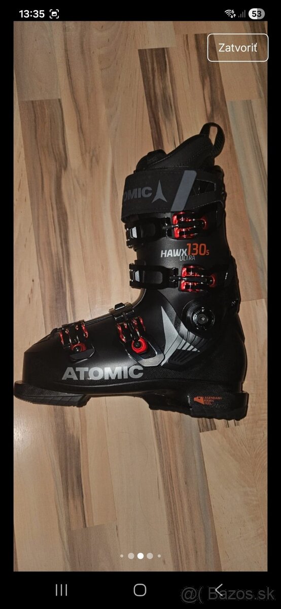 Predám lyžiarky Atomic Hawx Ultra 130S veľ.38 - 11
