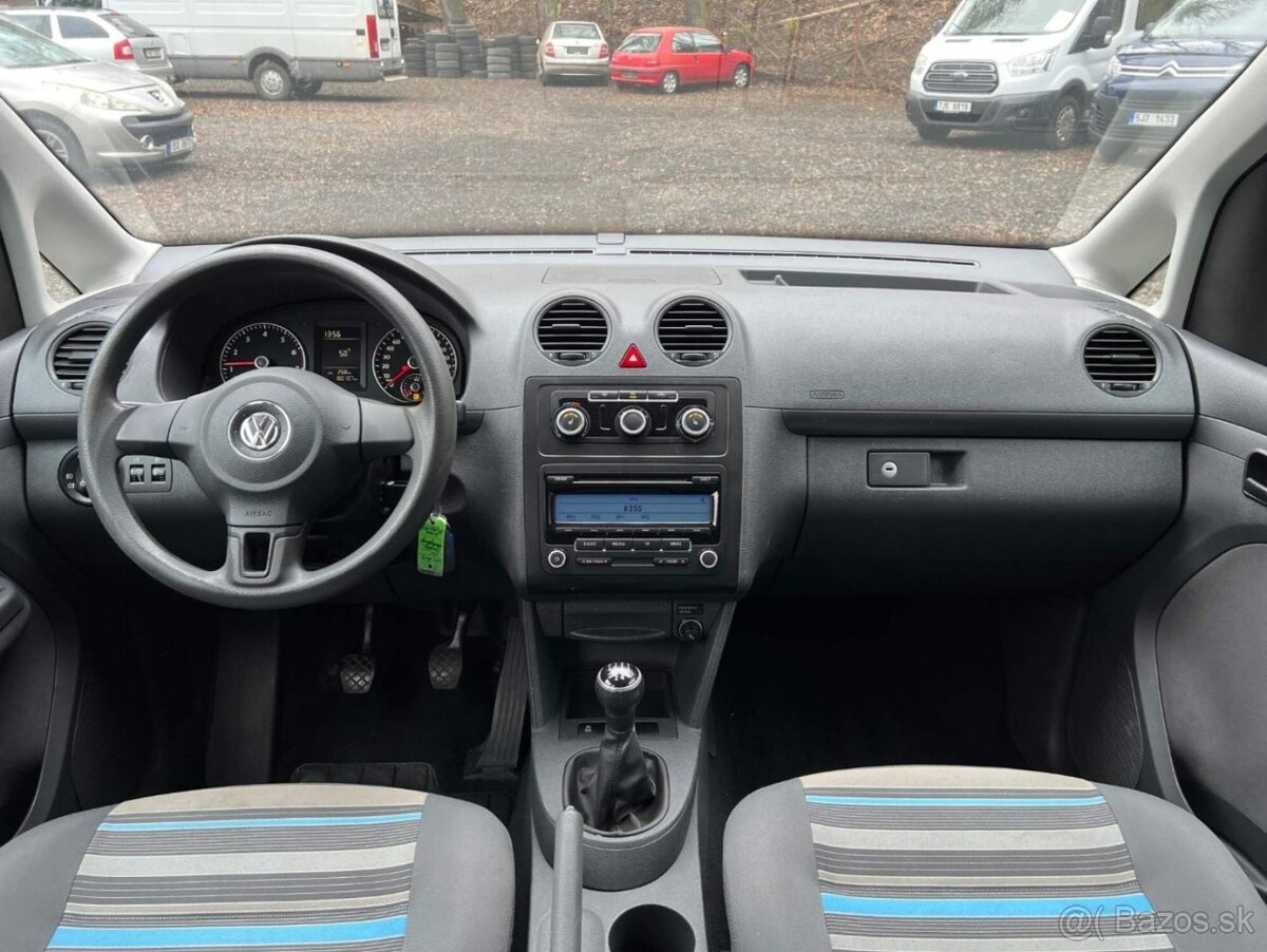 VW Caddy 1.2 TSI 77 kW 2x šoupačky 2011 klima serviska - 11
