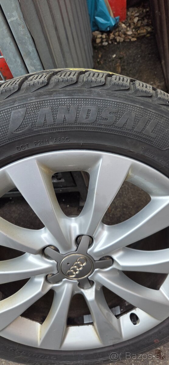 Predám zimný komplet na audi. - 11