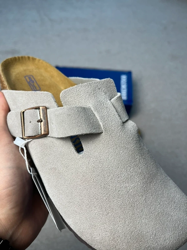 Birkenstock Boston Clog - Grey 38 - 11