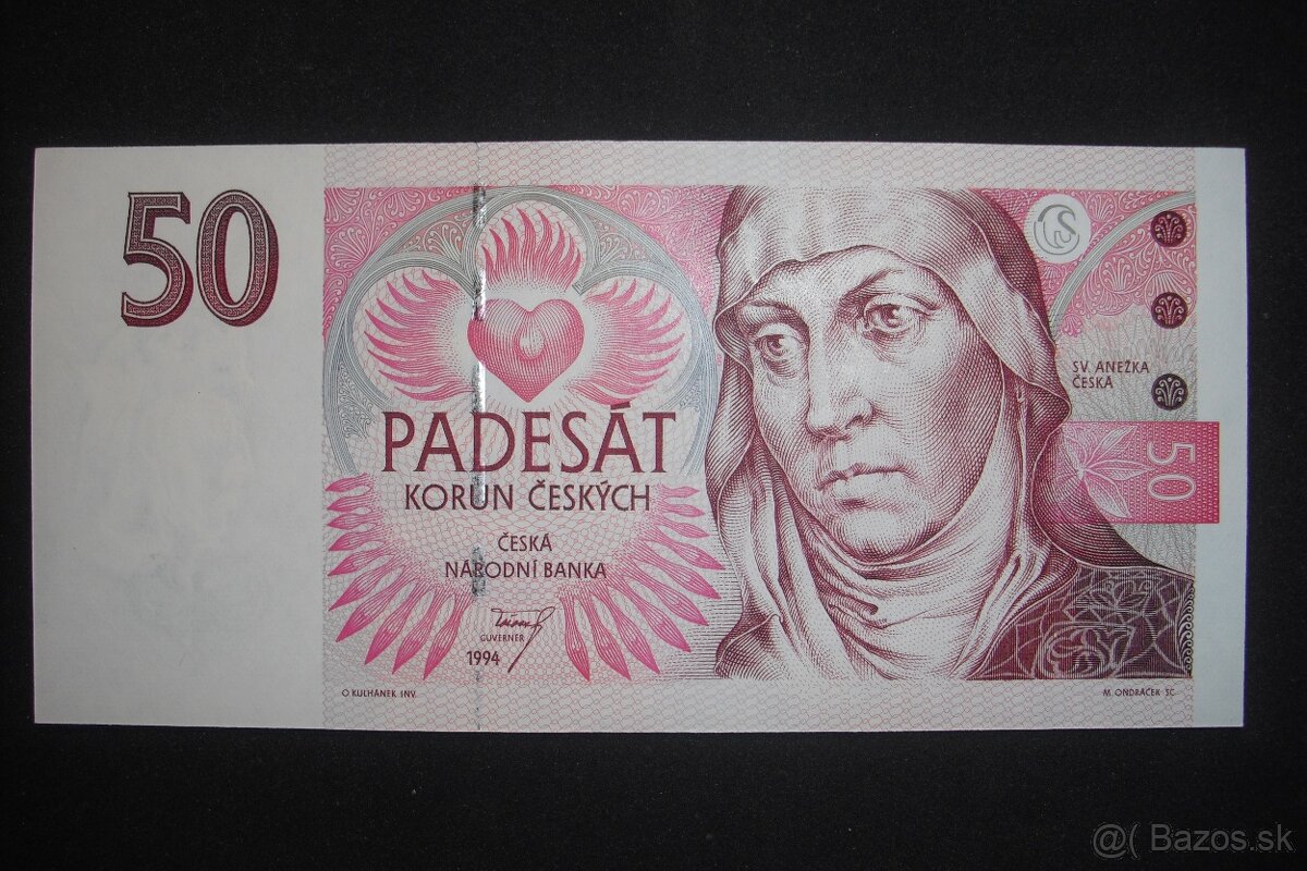 predam Ceskoslovenske a Ceske 10, 20, 50 korun UNC - 11