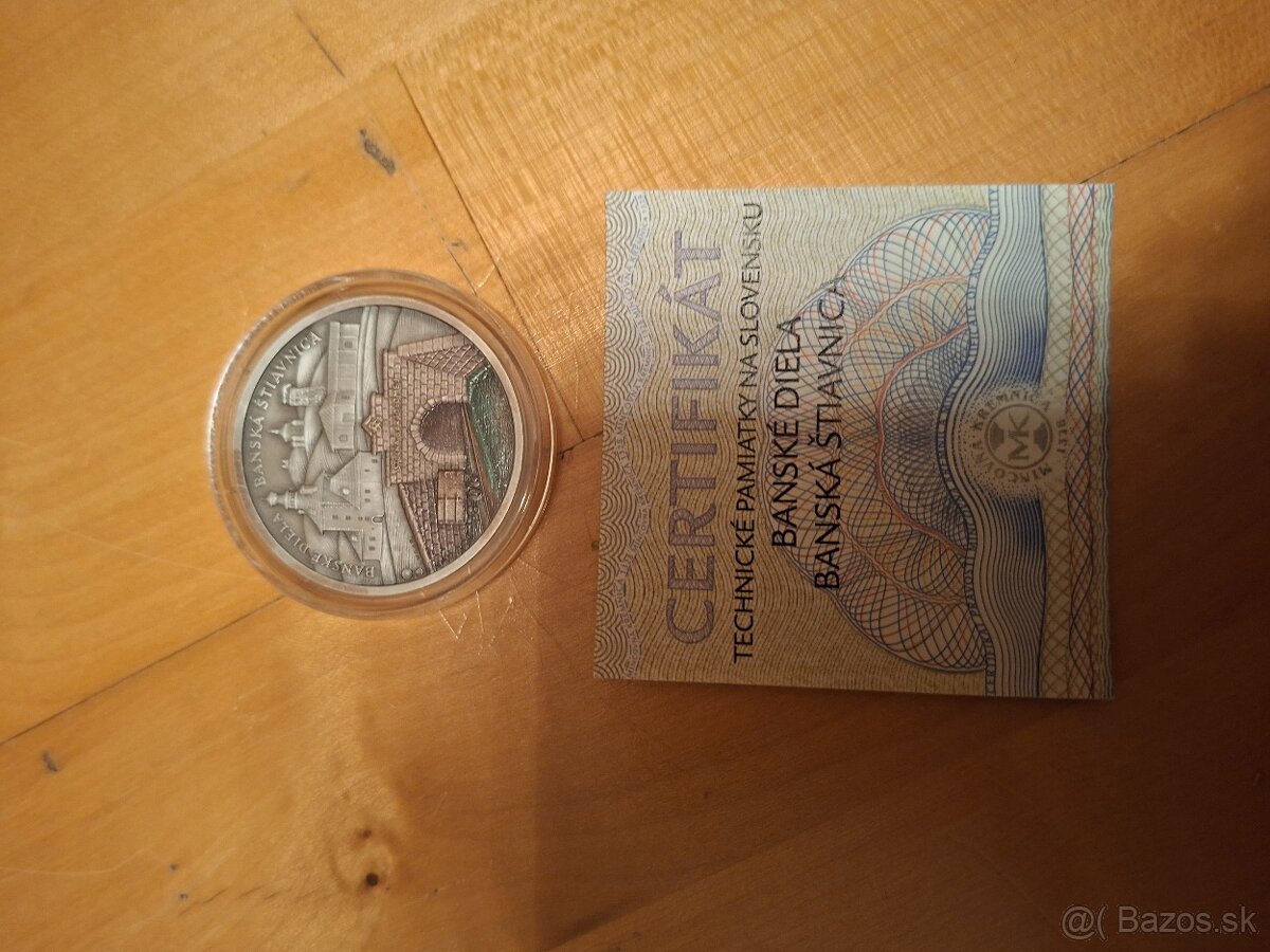 Strieborne mince Tech. Pamiatky - 11