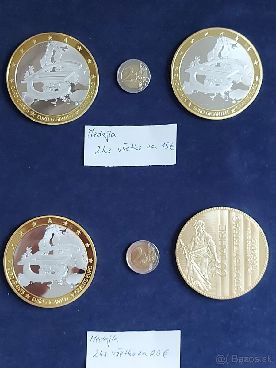 Zbierka medailí + žetóny - 11