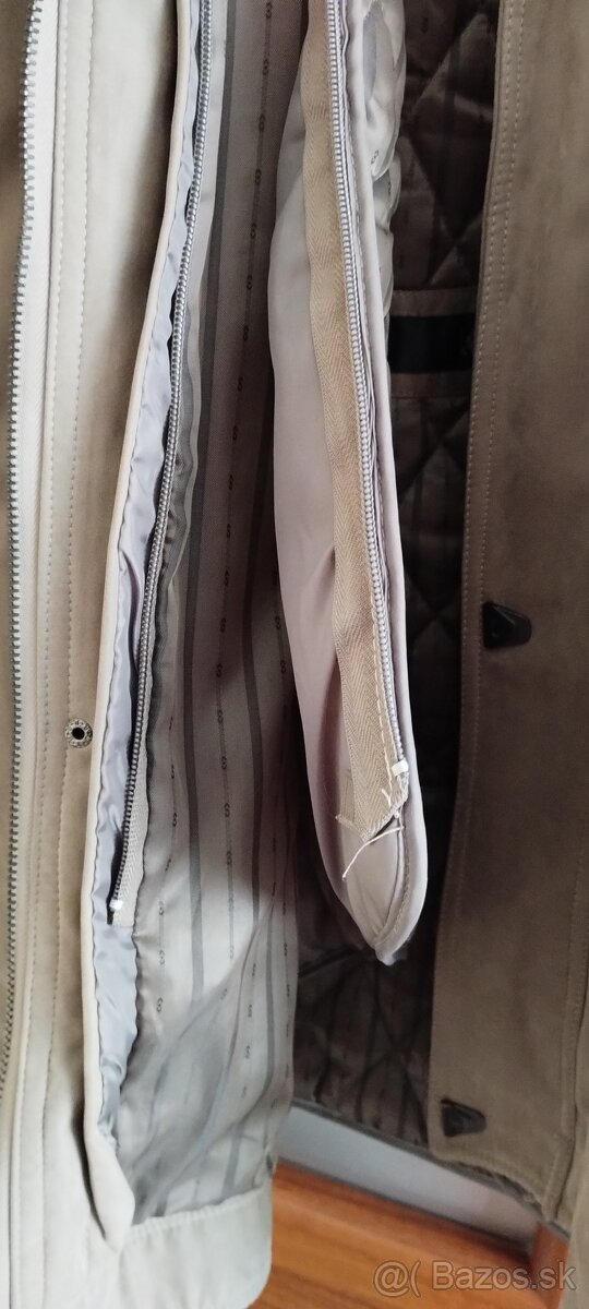 Pánsky elegantný kabát bunda dvojitý - 11