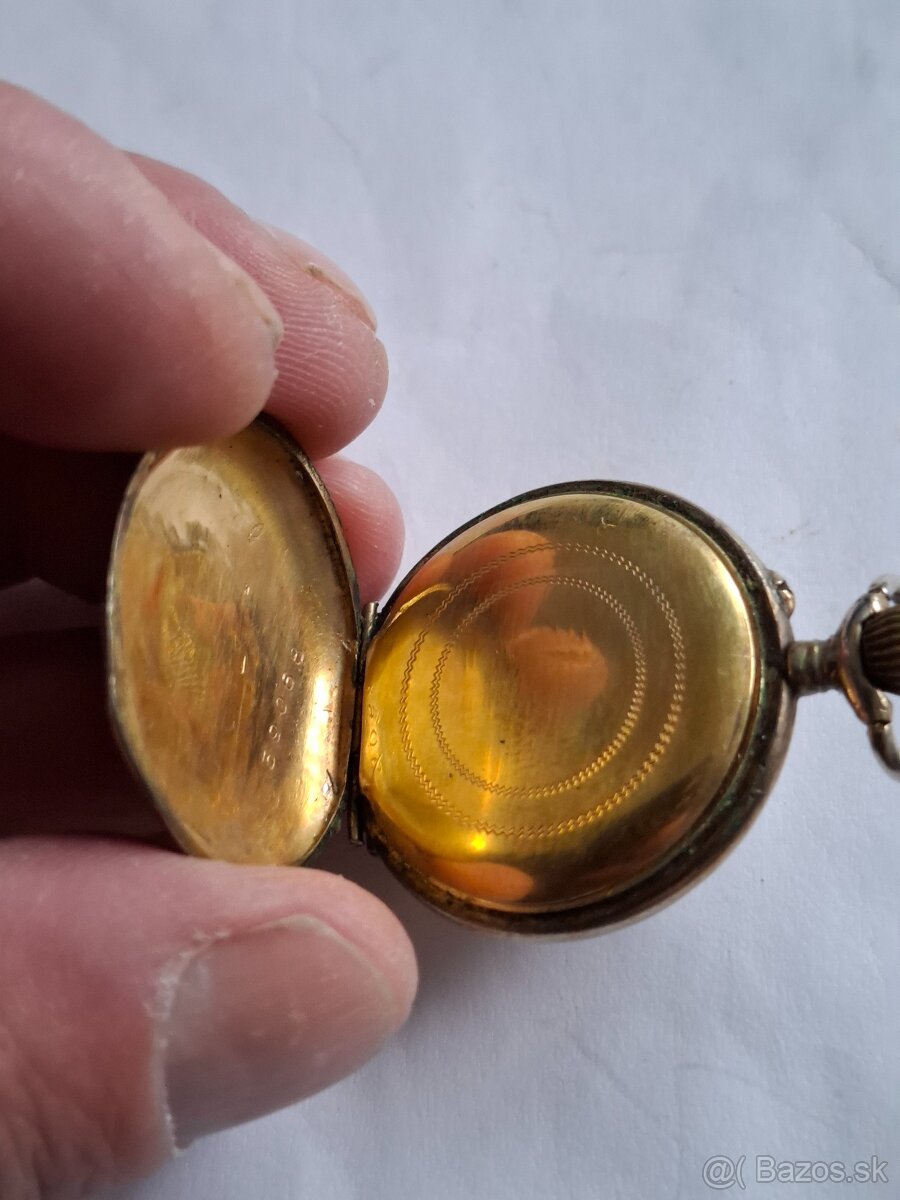 Vreckové hodinky 2 strieborné - 11