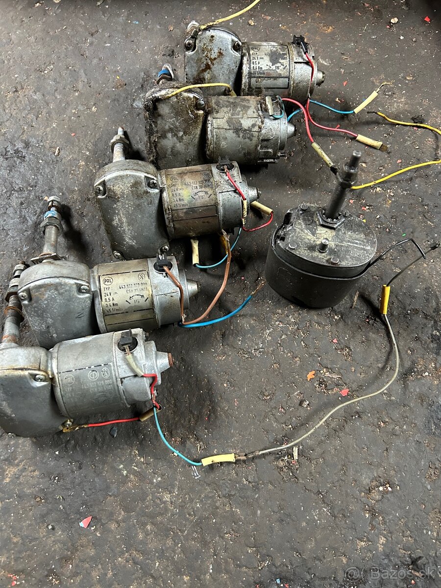 Motorčeky kúrenia, stieračov, na maják - 11