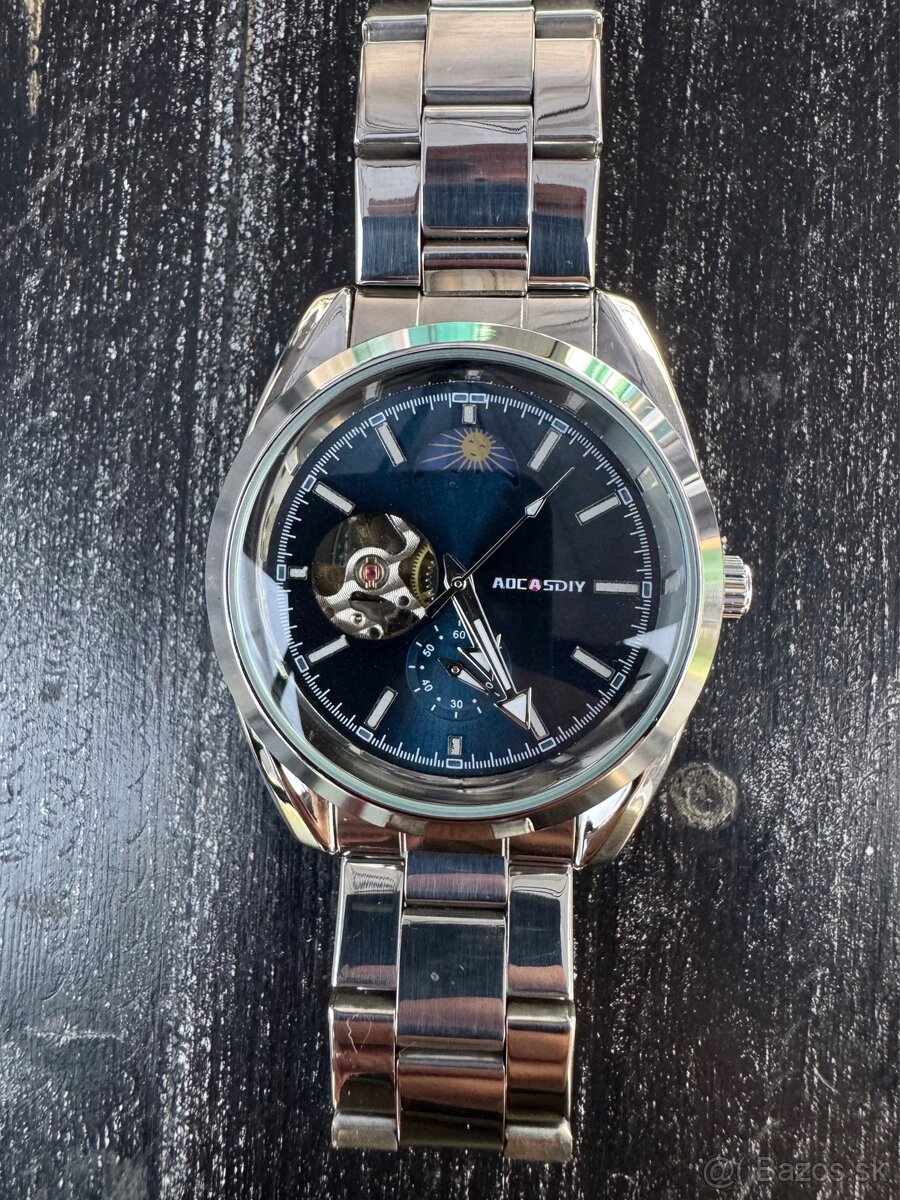 Automatické hodinky SEWORY open heart - 11