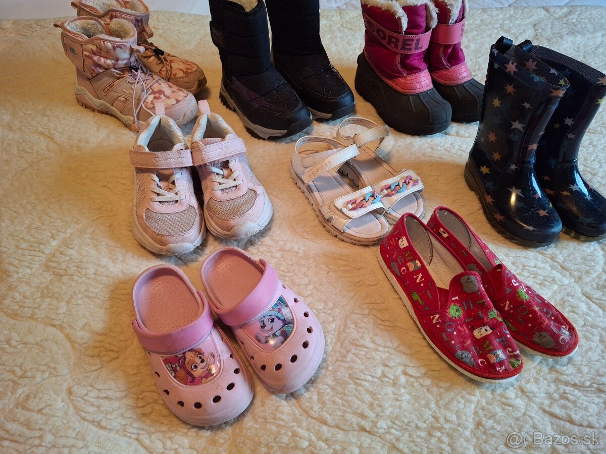 Mix obuvi EU 28-33 pre dievča - 11