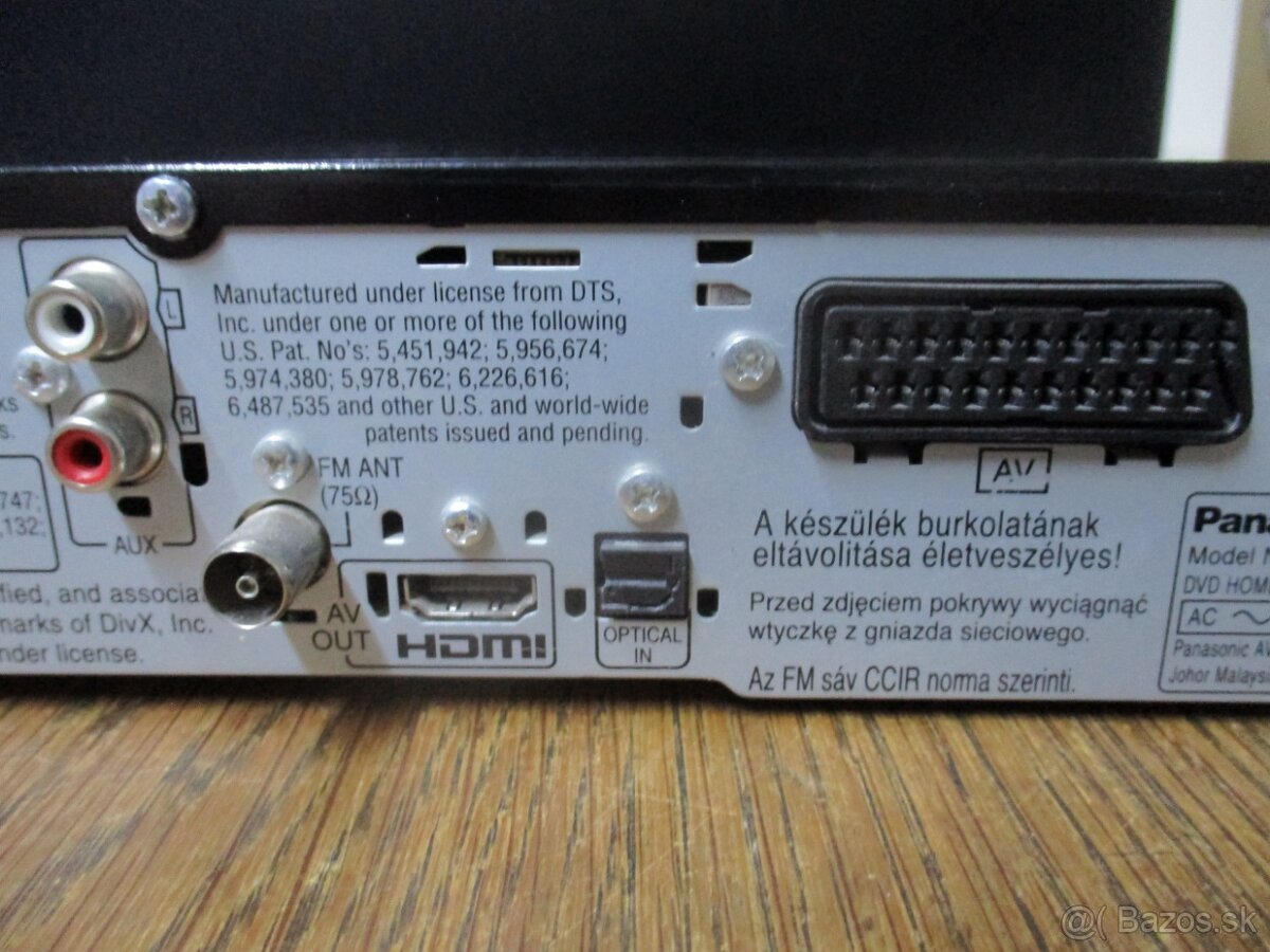 PANASONIC SA-PT465 domace kino - 11