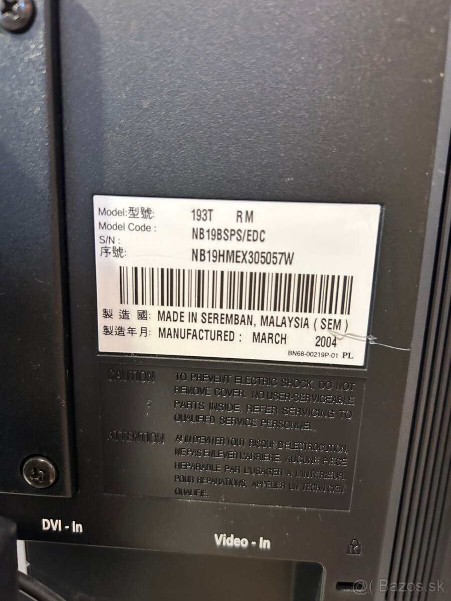 Monitory 24” a 19” - 11