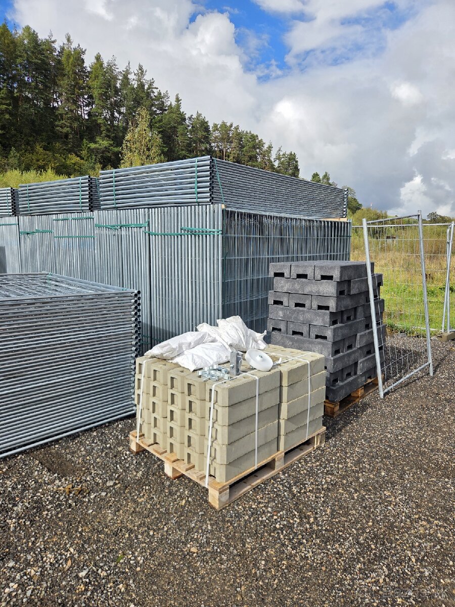 Predám nové mobilné stavebné oplotenie oval - 11