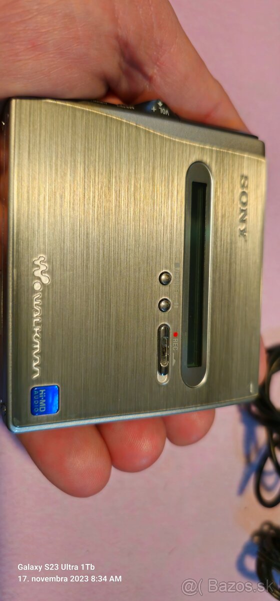 Predám minidisc walkman SONY MZ-NH1 - 11