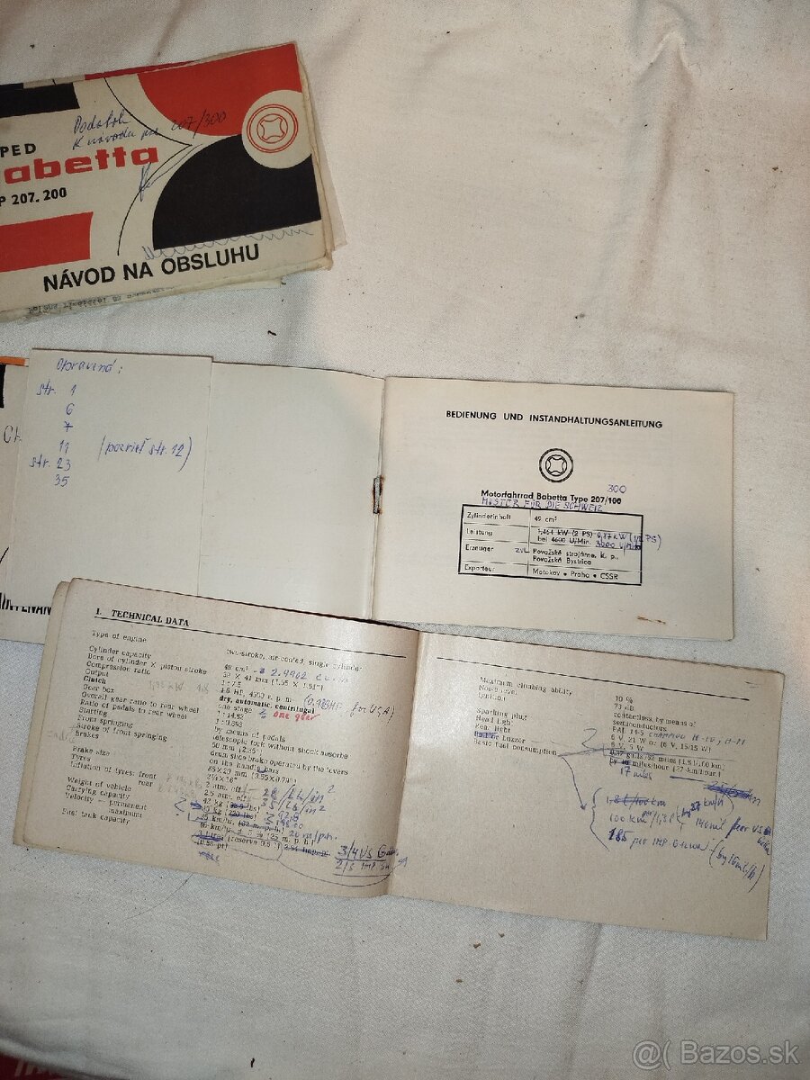 Jawa ,Vzacne - navod - 11