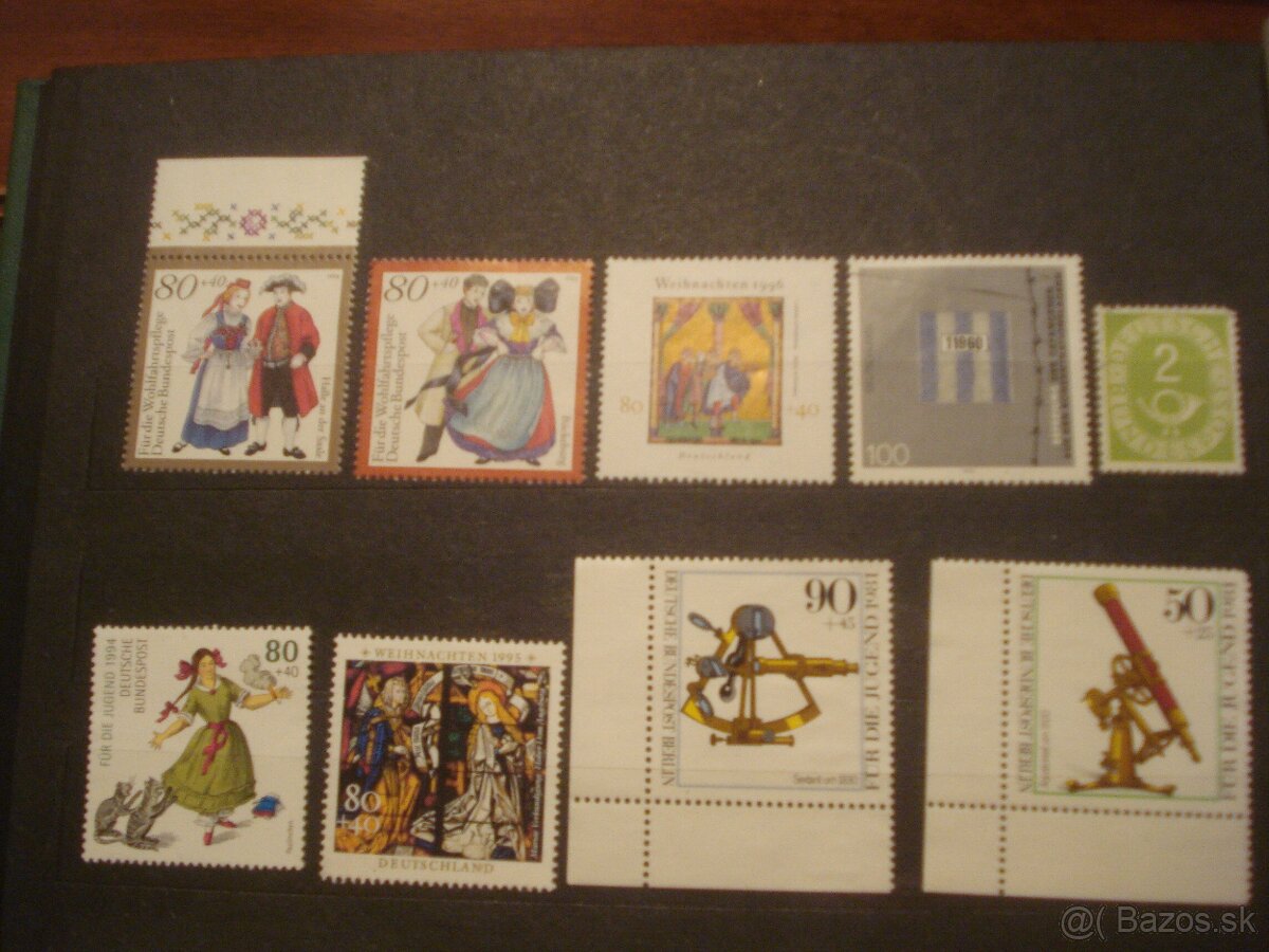 267 rôznych známok NSR, z toho 183 čistých - 11