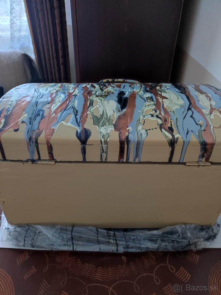 Stoličky,stolík,bedna Provence - 11