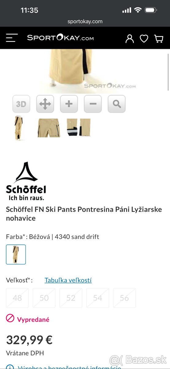 Lyžiarske nohavice Schoffel - 11