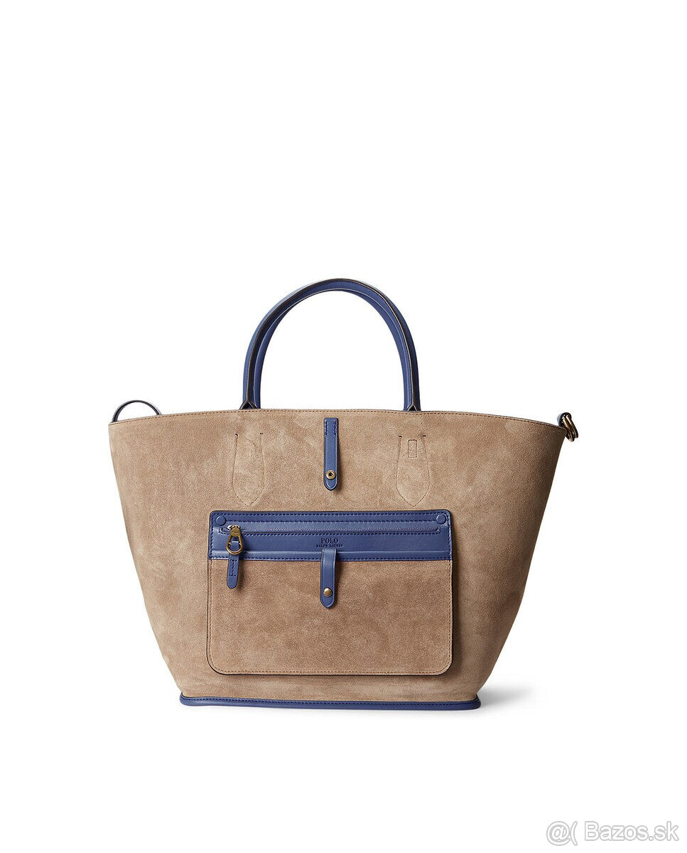modrá kabelka polo ralph lauren - 11