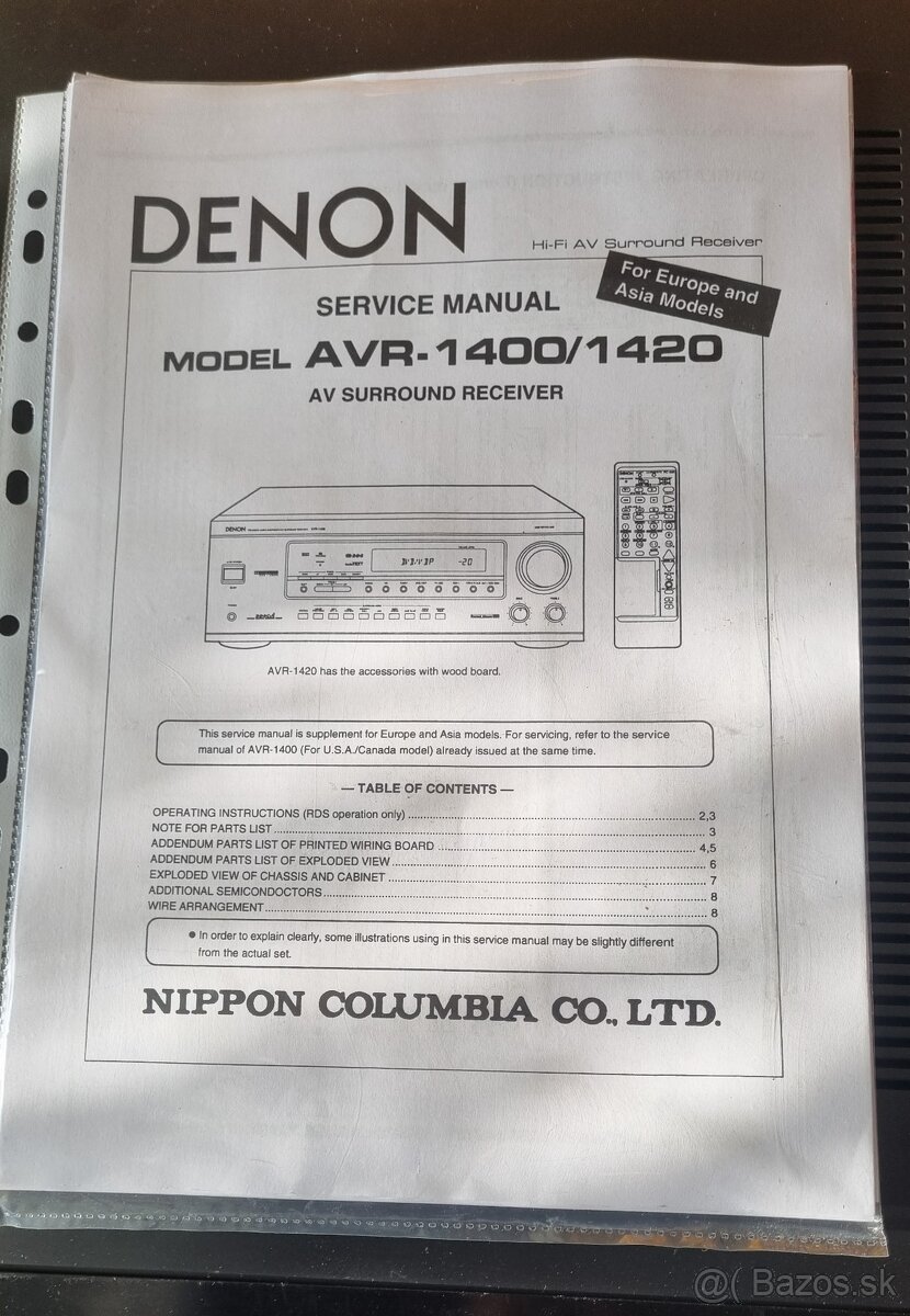 Denon - AVR 1400 - 11