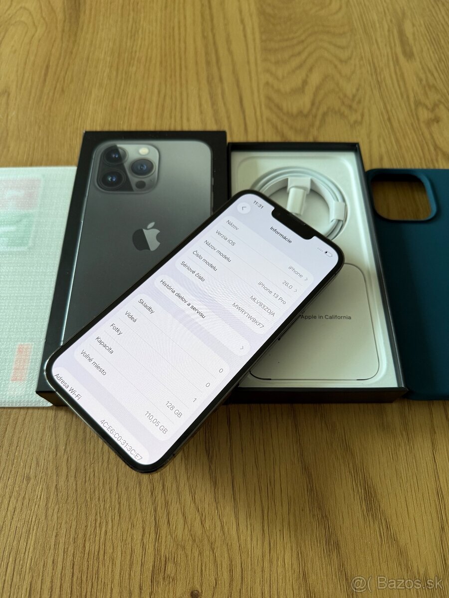 iPhone 13 Pro 128 gb Graphite - komplet príslušenstvo,zaruka - 11