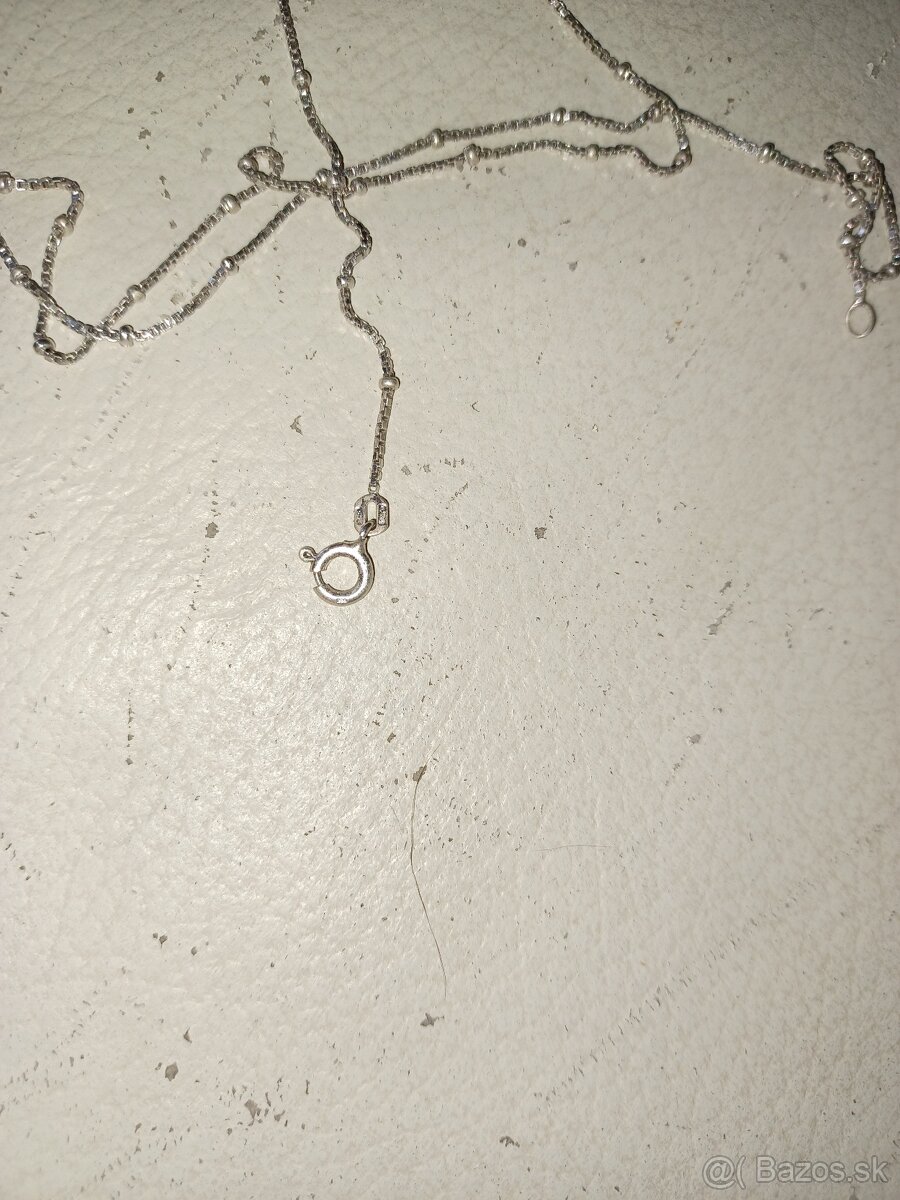 Strieborná retiazka s gulickami - 11