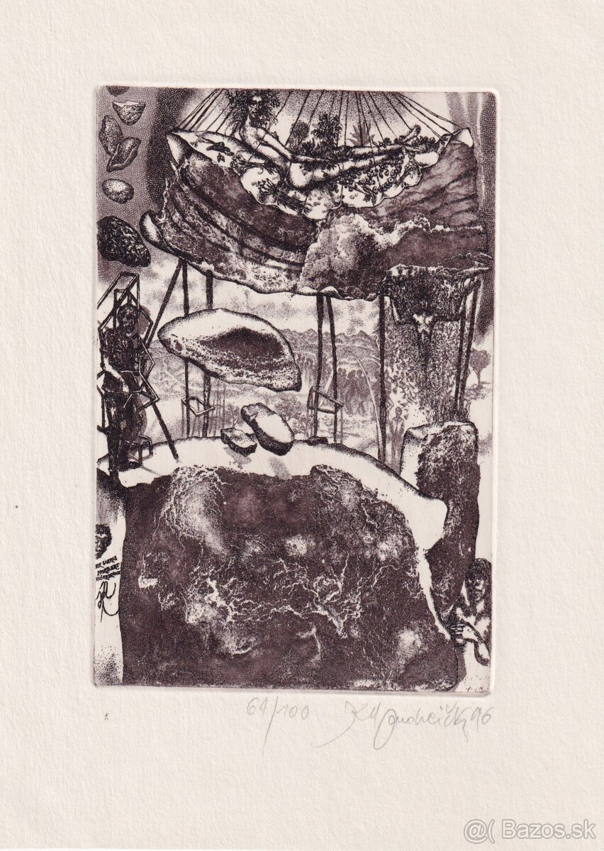 predam grafiky exlibris Karol Ondreička II. - 11