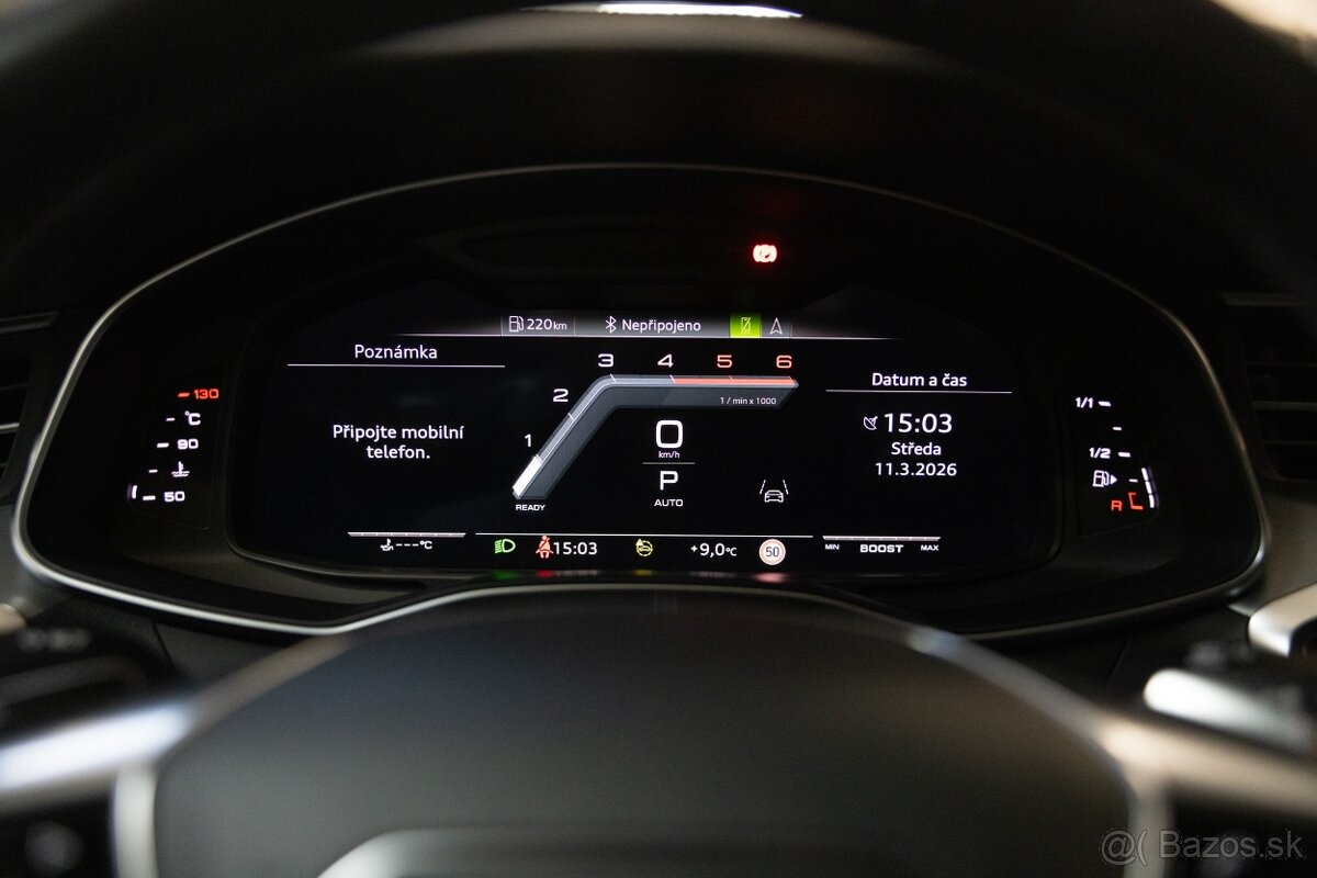 Audi S6 Avant 2022, 253kw, PPF, len 45t km, DPH, TOP - 11