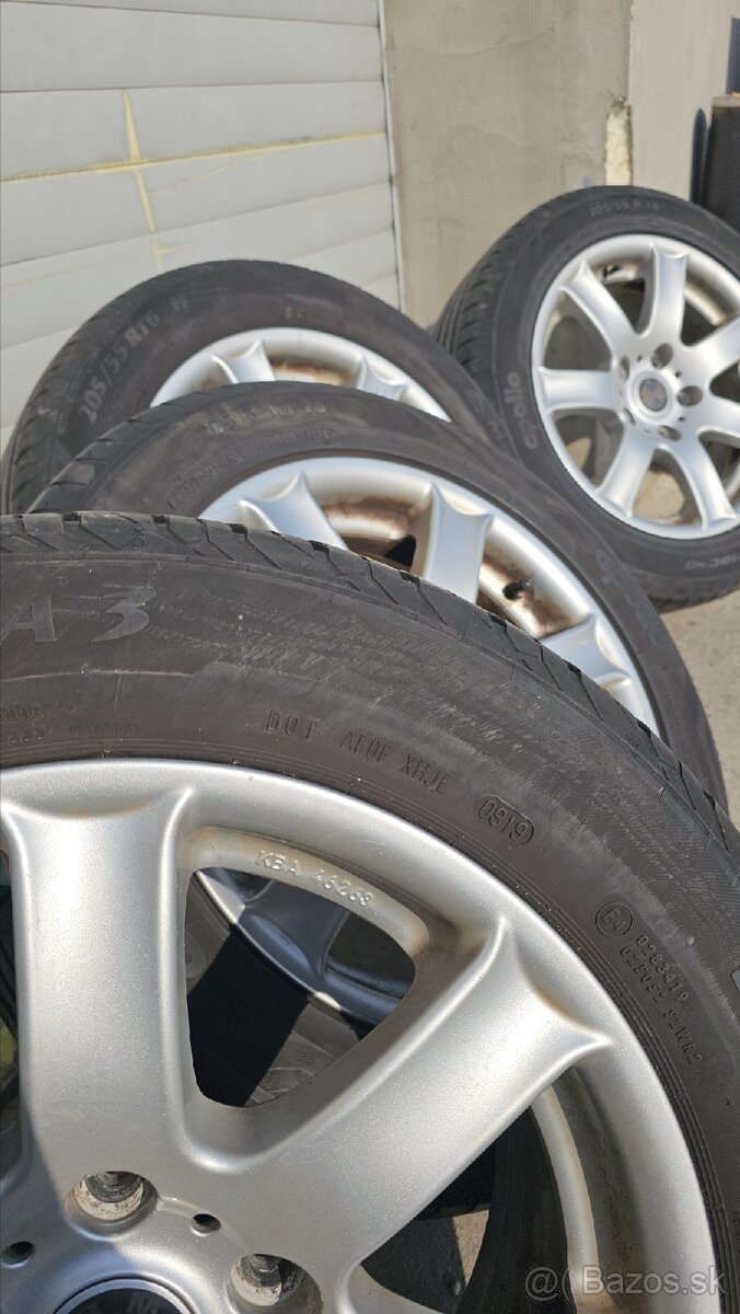 Letná sada BMW 5x120 + 205/55 R16 - 11