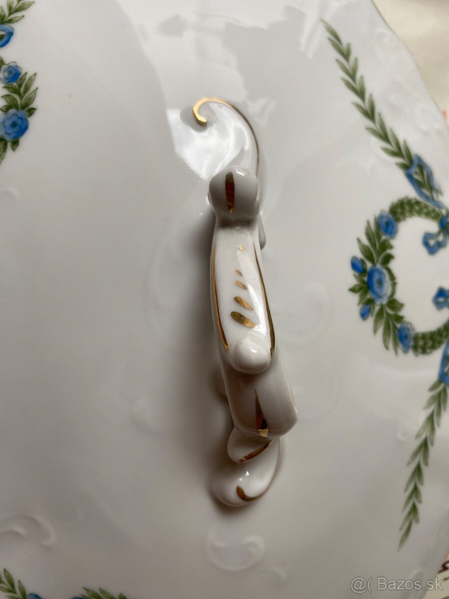 Starý porcelán – polievková misa (Carlsbad / Altrohlau, cca - 11