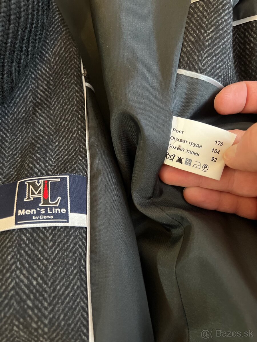 Pansky vlneny kabat - L - 11