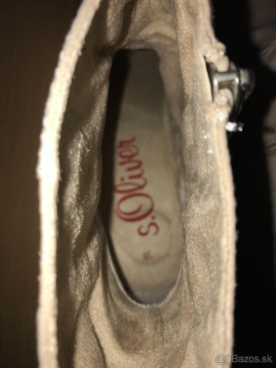 ČLENKOVÉ ČIŽMY s.OLIVER veľ.38 - 11